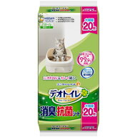 猫 システムトイレ用シート 20枚 1パックセット 消臭 抗菌 ユニ・チャーム