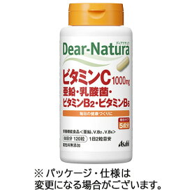 ディアナチュラ　ビタミンC・亜鉛・乳酸菌・ビタミンB2・ビタミンB6　60日分　1個（120粒）　アサヒグループ食品　（お取寄せ品）