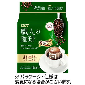 UCC　職人の珈琲　ワンドリップコーヒー　深いコクのスペシャルブレンド　7g　1パック（16袋）