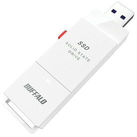 【お取寄せ品】 バッファロー　USB3．2（Gen2）　TV録画　スティック型SSD　1TB　ホワイト　SSD－SCT1．0U3－WA　1台 【送料無料】