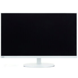 NEC　23．8型3辺狭額縁VAワイド液晶ディスプレイ　ホワイト　LCD－AS244F　1台 【送料無料】