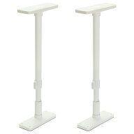 【お取寄せ品】 平安伸銅工業　家具転倒防止突っ張り棒　50−75cm　マットホワイト　UEQ−50W　1パック（…