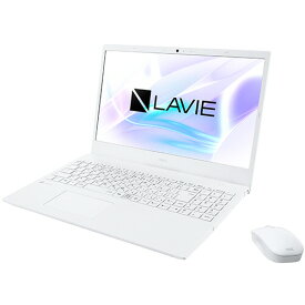 NEC　LAVIE　Smart　N15　15．6型　Celeron　7305　メモリ8GB　256GB（SSD）　Office付　パールホワイト　PC－SN11VAEAW－4　1台 【送料無料】