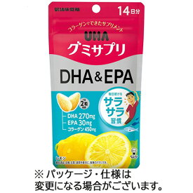 【お取寄せ品】 UHA味覚糖　グミサプリ　DHA＆EPA　14日分　1パック（28粒）