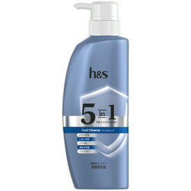 【お取寄せ品】 P＆G　h＆s　5in1　クールクレンズ　シャンプー　本体　340g　1本