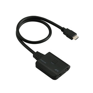 �y����񂹕i�z �G���R���@HDMI���z��i����1�^�o��2�j�@�u���b�N�@VSP�|HD4K120BK�@1�� �y���������z