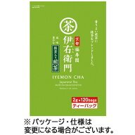 宇治の露製茶　伊右衛門　抹茶入り煎茶ティーバッグ　1セット（240バッグ：120バッグ×2袋） 【送料無料】