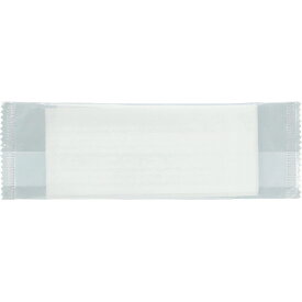 TANOSEE　パルプ不織布おしぼり　平型　1セット（100枚：50枚×2パック）