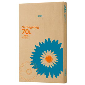TANOSEE　ゴミ袋　半透明　70L　BOXタイプ　1セット（440枚：110枚×4箱） 【送料無料】