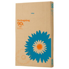 TANOSEE　ゴミ袋　半透明　90L　BOXタイプ　1セット（330枚：110枚×3箱） 【送料無料】