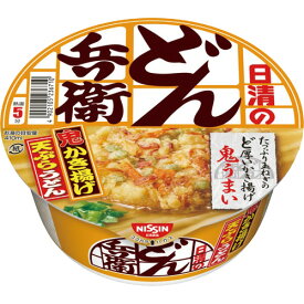 日清食品　日清のどん兵衛　かき揚げ天ぷらうどん　97g　1ケース（12食）