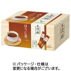 片岡物産　辻利　インスタントほうじ茶　1セット（200本：100本×2箱） 【送料無料】