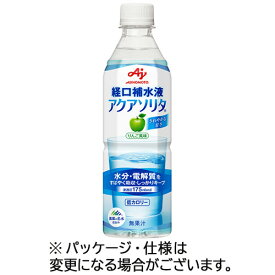 味の素　経口補水液　アクアソリタ　500ml　ペットボトル　1ケース（24本） 【送料無料】