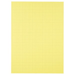 TANOSEE 模造紙(プルタイプ) 本体 788×1085mm 50mm方眼 クリーム 1ケース(20枚)