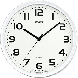 カシオ　掛時計　クオーツクロック　白　IQ－24－7JF　1台