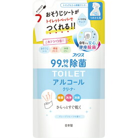 第一石鹸　ファンス　トイレ用アルコール除菌クリーナー　つめかえ用　350ml　1パック