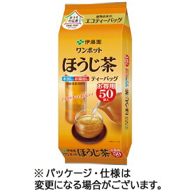 伊藤園　ワンポットエコティーバッグ　ほうじ茶　1袋（50バッグ）