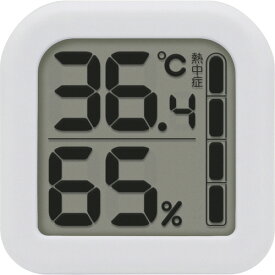 ドリテック　デジタル温湿度計　モルモ　ホワイト　O−405WT　1個
