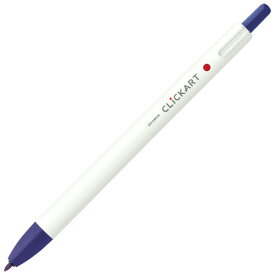 ゼブラ　ノック式水性カラーペン　クリッカート　紫　WYSS22－PU　1セット（10本）