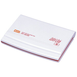 【お取寄せ品】 マックス 瞬乾スタンプ台 大形 赤 紙箱入 SA−302SEカミバコ 1セット(10個) 【送料無料】