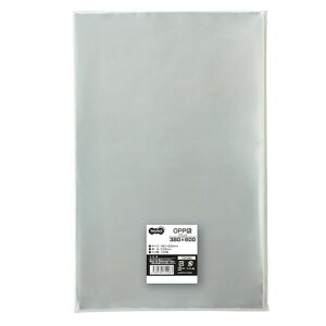 TANOSEE OPP袋 フラット 380×600mm 1セット(1000枚:100枚×10パック) 【送料無料】