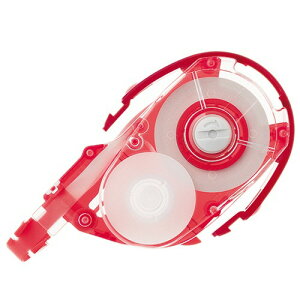 トンボ鉛筆 修正テープ モノYX用カートリッジYR5 紙箱入り 5mm幅×12m 赤 CT−YR5B 1セット(10個)