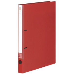 コクヨ リングファイル(NEOS) A4タテ 2穴 180枚収容 リング内径22mm 背幅27mm カーマインレッド フ−NE420NR 1セット(10冊) 【送料無料】