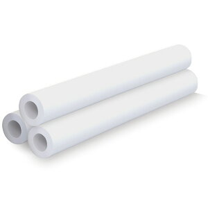 TANOSEE 普通紙ロール(コアレスタイプ) A0ロール 841mm×60m 81.4g 1セット(3本) 【送料無料】
