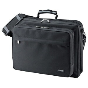 サンワサプライ PCキャリングバッグ 15.6型ワイド対応 ブラック BAG−U54BK2 1セット(3個) 【送料無料】