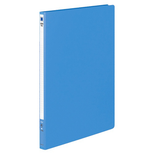 コクヨ　レバーファイル（ＭＺ）　Ａ４タテ　１００枚収容　１０ｍｍとじ　背幅２０ｍｍ　青　フ−３００ＮＢ　１セット（１０冊） 