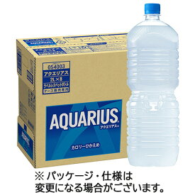 コカ・コーラ　アクエリアス　ラベルレス　2L　ペットボトル　1セット（16本：8本×2ケース） 【送料無料】