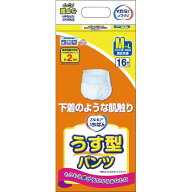 エルモア　いちばん　うす型パンツ　M−L　64枚（16枚×4パック）　カミ商事