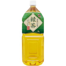 富永貿易　神戸茶房　緑茶　2L　ペットボトル　1ケース（6本）