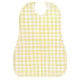 オオサキメディカル　プラスハート　食事用エプロン　イエロー　1セット（5枚） 【送料無料】