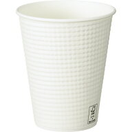 サンナップ　エンボスカップ　260mL（9オンス）　ホワイト　1セット（1000個：40個×25パック） 【送料無…