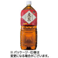 富永貿易　神戸茶房　麦茶　2L　ペットボトル　1ケース（6本）