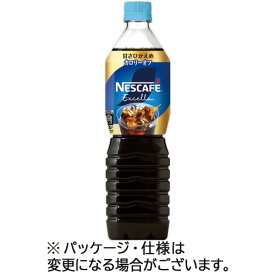 ネスレ　ネスカフェ　エクセラ　ボトルコーヒー　甘さひかえめ　900mL　ペットボトル　1ケース（12本）