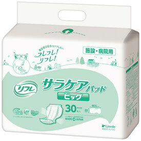 リブドゥコーポレーション　リフレ　サラケアパッド　ビッグ　1セット（120枚：30枚×4パック） 【送料無料】