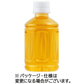 富永貿易　神戸居留地　緑茶　ラベルレス　280ml　ペットボトル　1セット（96本：24本×4ケース） 【送料無料】