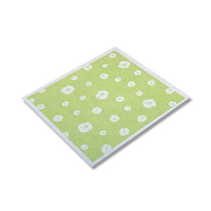【お取寄せ品】 シモジマ 不織布風呂敷 アラカルト 絞グリーン 50cm角 1セット(500枚:20枚×25パック) 【送料無料】