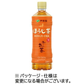 伊藤園　おーいお茶　ほうじ茶　600ml　ペットボトル　1ケース（24本）