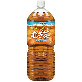 伊藤園　健康ミネラルむぎ茶　2L　ペットボトル　1セット（12本：6本×2ケース）