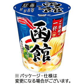 【お取寄せ品】 エースコック　ご当地の一杯　函館　塩ラーメン　60g　1ケース（12食）