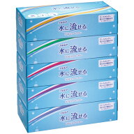 カミ商事　エルモア　水に流せるティシューペーパー　160組／箱　1セット（60個：5箱×12パック） 【送料…