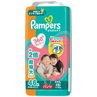 【お取寄せ品】 P＆G　パンパース　さらさらケアパンツ　メガジャンボ　ビッグより大きい（15−28kg）　1…