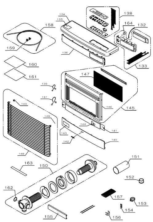 楽天市場】操作部セット FF-SG6816Kなど用部品 操作パネル 操作ボタン 