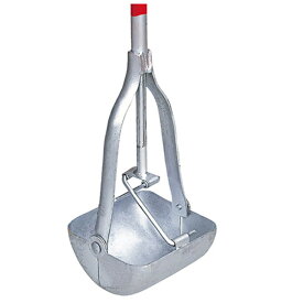 【Pa-manオリジナル】 ダストスコップ スチール 全長1560mm 側溝 掃除 泥あげ すくい上げ