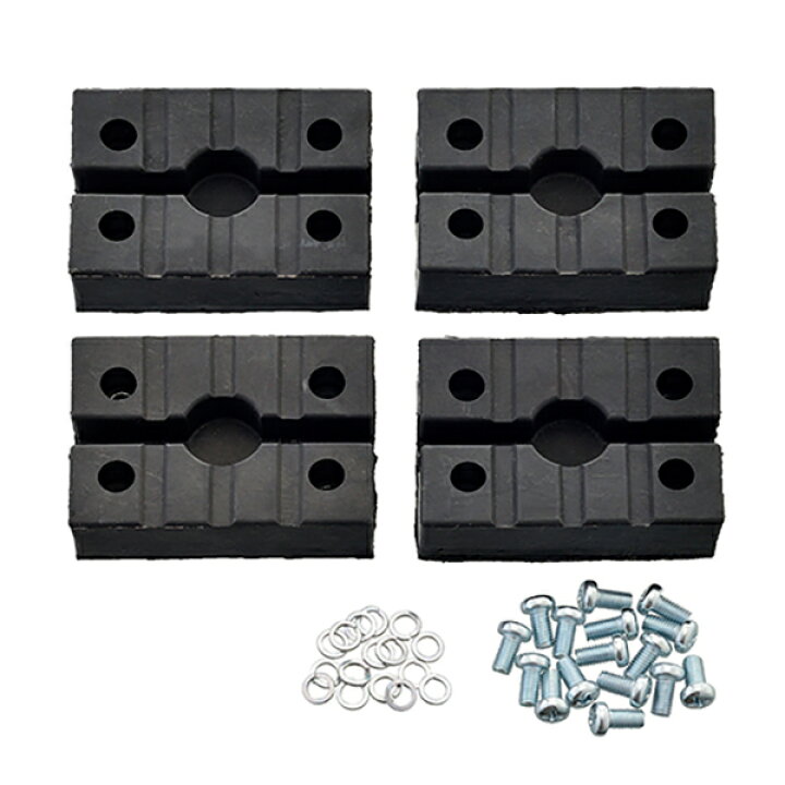 楽天市場】リフトパッドゴム 4個セット 112×80×30mm 日本製 合成ゴム 