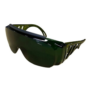 遮光メガネ 保護めがねオーバーグラスタイプ #5 防塵 防風対策 メンズ レディース スポーツサングラスUVカット