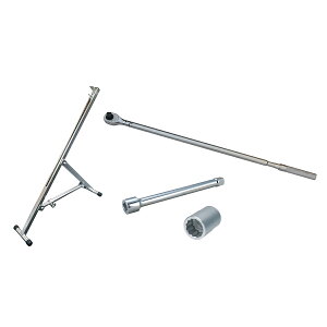 トルクレンチ センタースタンドセット 差込角25.4mm 33mmソケット左右対応 プリセット トラック バス 大型 200〜1000N・m